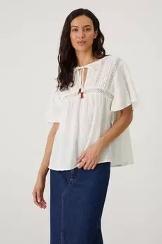 Хлопковая блузка Medicine, белый