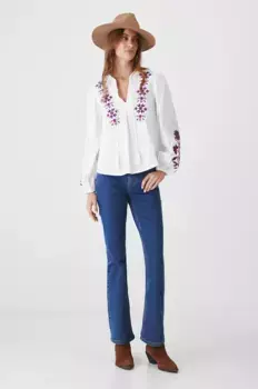 Хлопковая блузка Medicine, белый