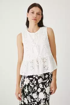 Хлопковая блузка Medicine, белый