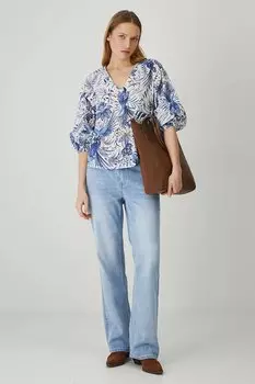 Хлопковая блузка Medicine, белый