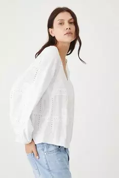 Хлопковая блузка Medicine, белый