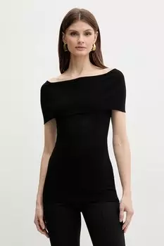 Хлопковая блузка TIMORE Marella, черный