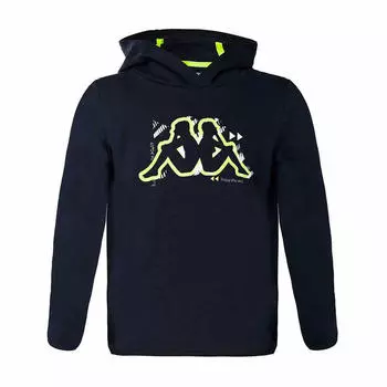 Хлопковая детская толстовка Bazilo Kappa, цвет azul