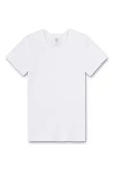 Хлопковая домашняя футболка Sanetta, белый