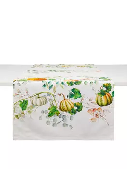 Хлопковая дорожка для дрели с тыквенным мотивом от Tessitura Randi. Coincasa, белый