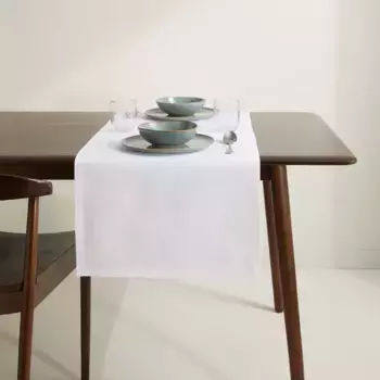 Хлопковая дорожка для стола Cotton El Corte Ingls, белый