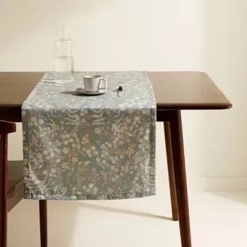 Хлопковая дорожка для стола Lille El Corte Ingls, синий