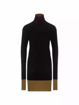 Хлопковая двуслойная водолазка Y’s, зелёный