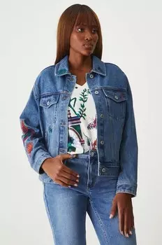 Хлопковая джинсовая куртка Medicine, синий