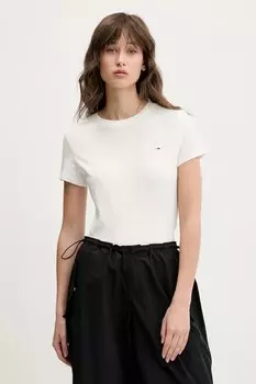 Хлопковая футболка 2 шт Tommy Jeans, белый