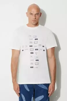 Хлопковая футболка 424, белый