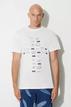 Хлопковая футболка 424, белый