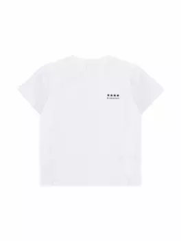 Хлопковая футболка 4G Givenchy, белый