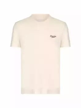 Хлопковая футболка 4G Givenchy, бежевый