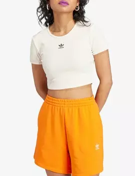 Хлопковая футболка Adidas Originals, белый