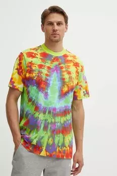 Хлопковая футболка adidas Originals, зеленый