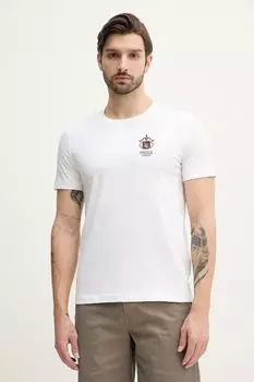 Хлопковая футболка Aeronautica Militare, белый