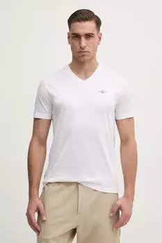 Хлопковая футболка Aeronautica Militare, белый