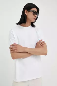 Хлопковая футболка American Vintage, белый