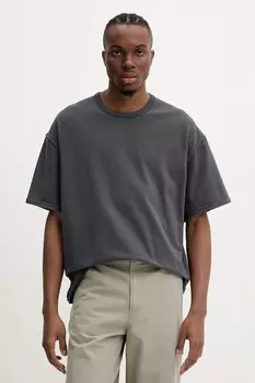 Хлопковая футболка American Vintage, серый