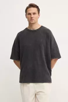 Хлопковая футболка American Vintage, серый