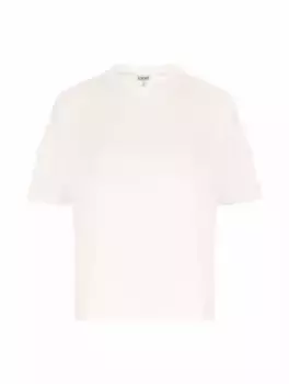 Хлопковая футболка Anagram Loewe, белый