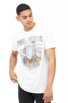 Хлопковая футболка Animals Tour Pink Floyd, белый
