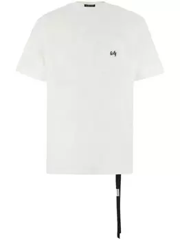 Хлопковая футболка Ann Demeulemeester, белый