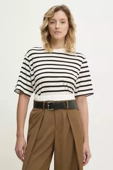 Хлопковая футболка Answear.Lab, черный