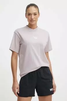 Хлопковая футболка Archive Essentials Reebok Classic, розовый