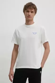 Хлопковая футболка ARIS Pepe Jeans, белый