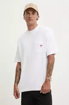 Хлопковая футболка АРКАНЗАС Desigual, белый