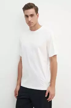 Хлопковая футболка Armani Exchange, белый