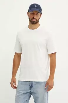 Хлопковая футболка Armani Exchange, белый