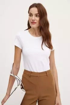 Хлопковая футболка Armani Exchange, белый