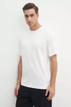 Хлопковая футболка Armani Exchange, белый