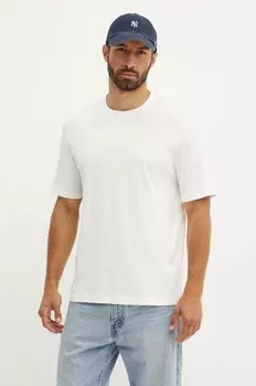 Хлопковая футболка Armani Exchange, белый