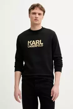 Хлопковая футболка Armani Exchange, черный