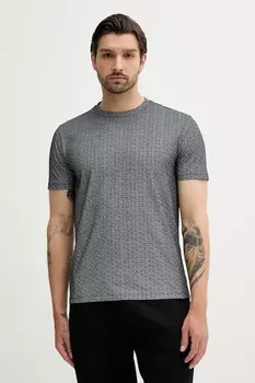 Хлопковая футболка Armani Exchange, черный