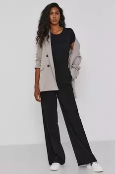 Хлопковая футболка Armani Exchange, черный