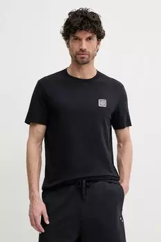 Хлопковая футболка Armani Exchange, темно-синий