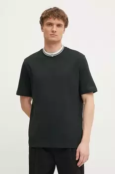 Хлопковая футболка Armani Exchange, зеленый