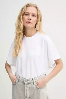 Хлопковая футболка Artia Allsaints, белый