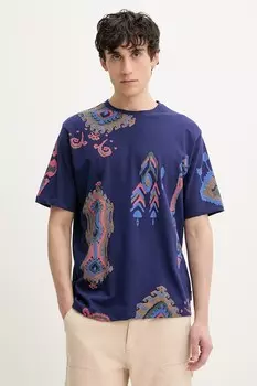 Хлопковая футболка BALI Desigual, фиолетовый
