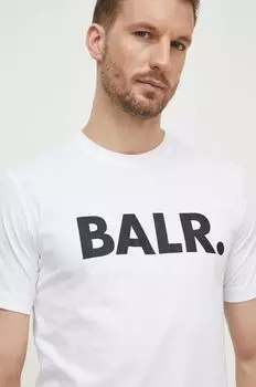 Хлопковая футболка BALR., белый