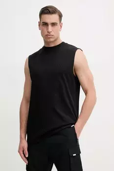 Хлопковая футболка Balr., черный