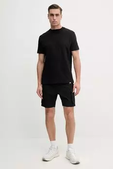 Хлопковая футболка Balr., черный