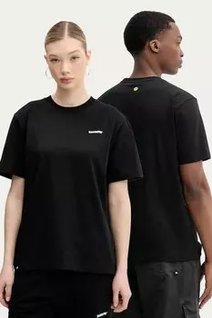 Хлопковая футболка Barrow, черный