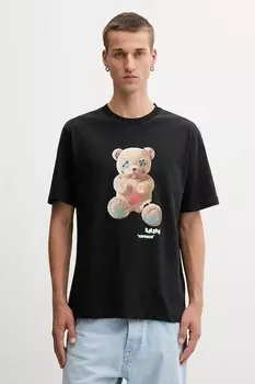 Хлопковая футболка Barrow, черный