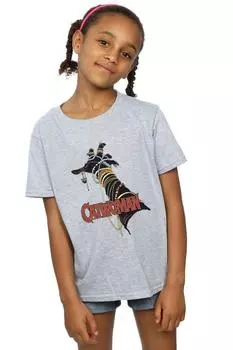 Хлопковая футболка «Бэтмен-кошка» Friday DC Comics, серый